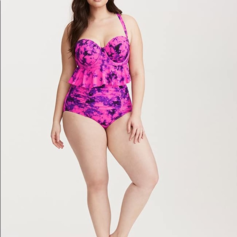 Torrid Tie Dye Bikini Sz 2
